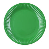 Value Large Party Plates 10pk - Dark Green