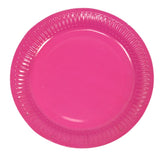 Value Large Party Plates 10pk - Hot Pink
