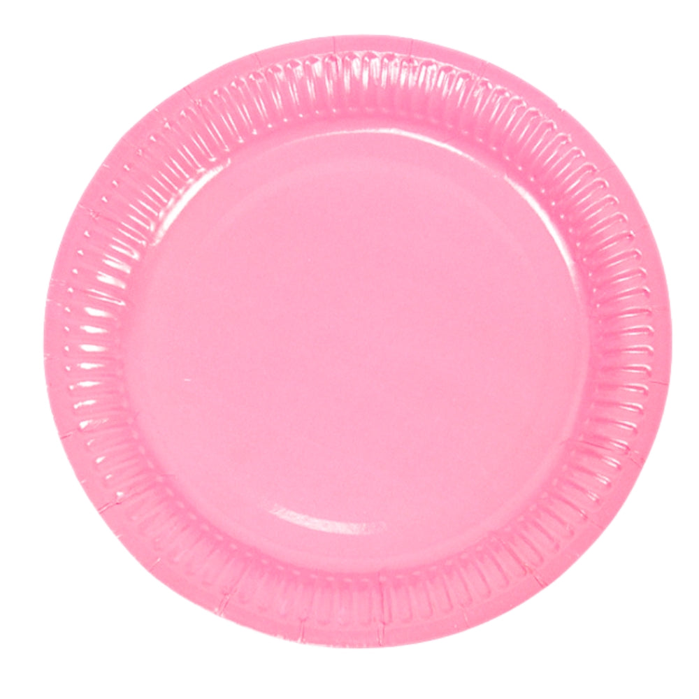Value Large Party Plates 10pk - Light Pink