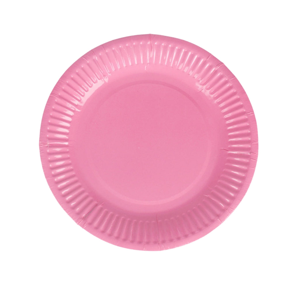 Value Small Party Plates 12pk - Light Pink