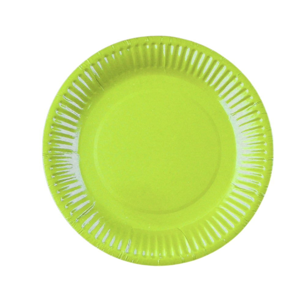 Value Small Party Plates 12pk - Lime Green