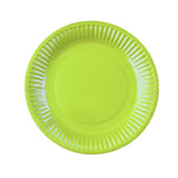 Value Small Party Plates 12pk - Lime Green
