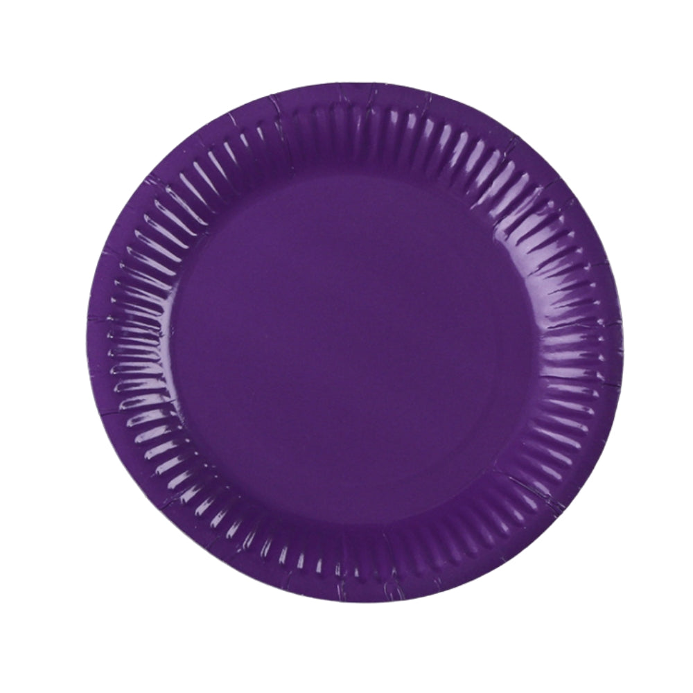 Value Small Party Plates 12pk - Purple