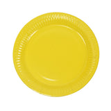 Value Small Party Plates 12pk - Yellow