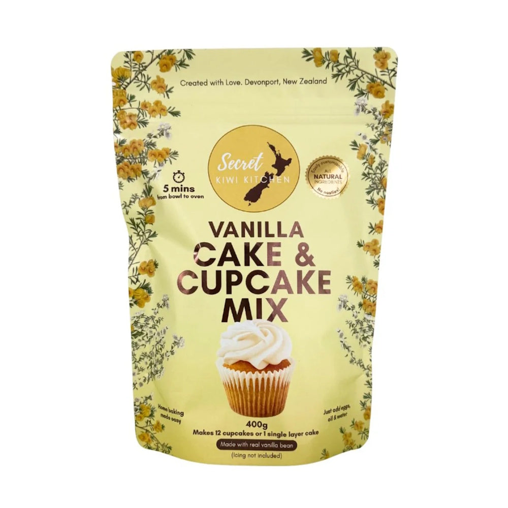 Secret Kiwi Kitchen Vanilla Cake & Cupcake Mix