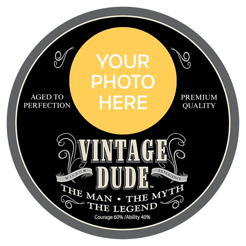 Personalised Edible Image - Vintage Dude