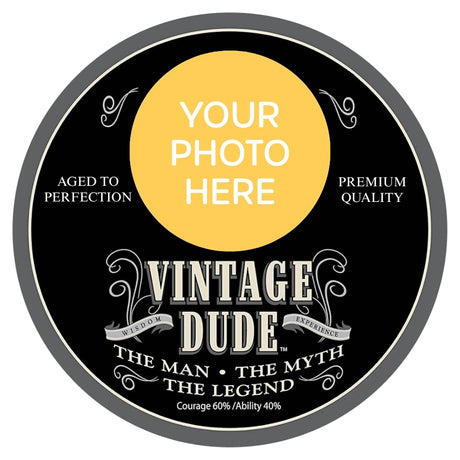 Personalised Edible Image - Vintage Dude