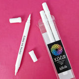 Vivid Edible Marker Pens 3pk - White