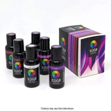Vivid Gel Colours 6 Pack - Purple Reign