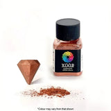 Vivid Edible Metallic Dust - Copper Shimmer