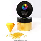Vivid Edible Metallic Dust - Super Gold (50g)