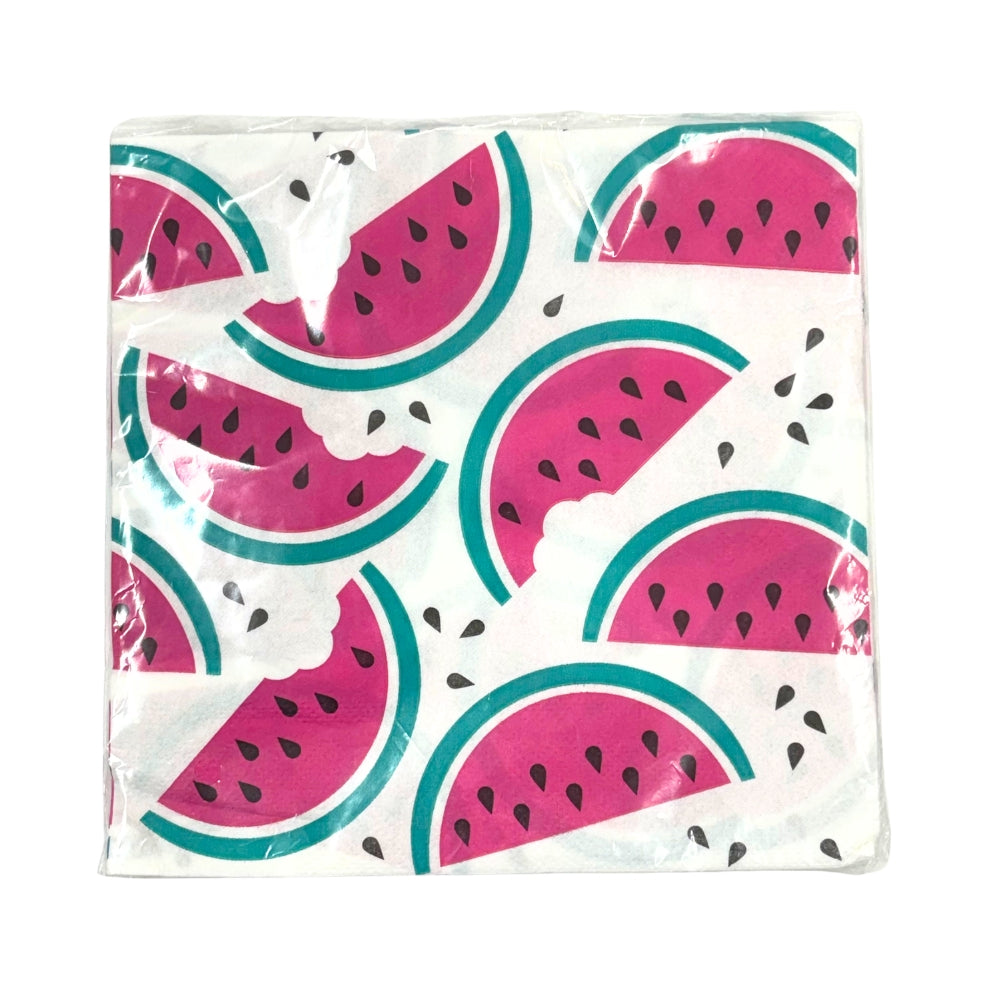 Watermelon Lunch Napkins 20pk