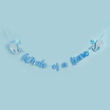 Whale of a Time Tassel Banner
