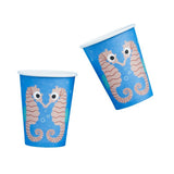Whale of a Time Seahorse Cups 8pk