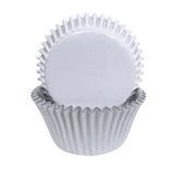 Cake Craft Foil Cupcake Cases 72pk - White