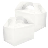 White Gable Treat Boxes 2pk