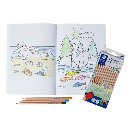 Staedtler Colouring Book Set - Wildlife Wonders