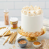 Wilton 4-Cell Pearlised Gold Sprinkles Mix