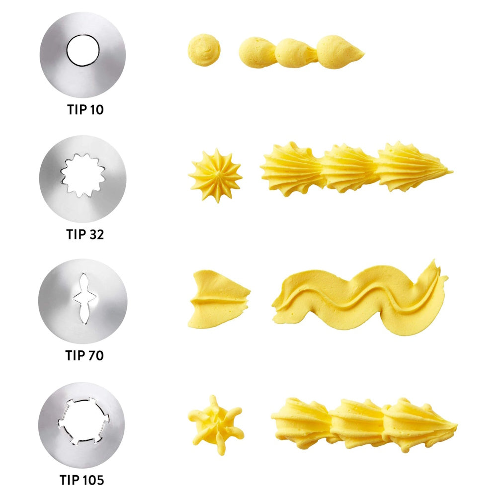 Wilton 4 Piece Borders Tip Set
