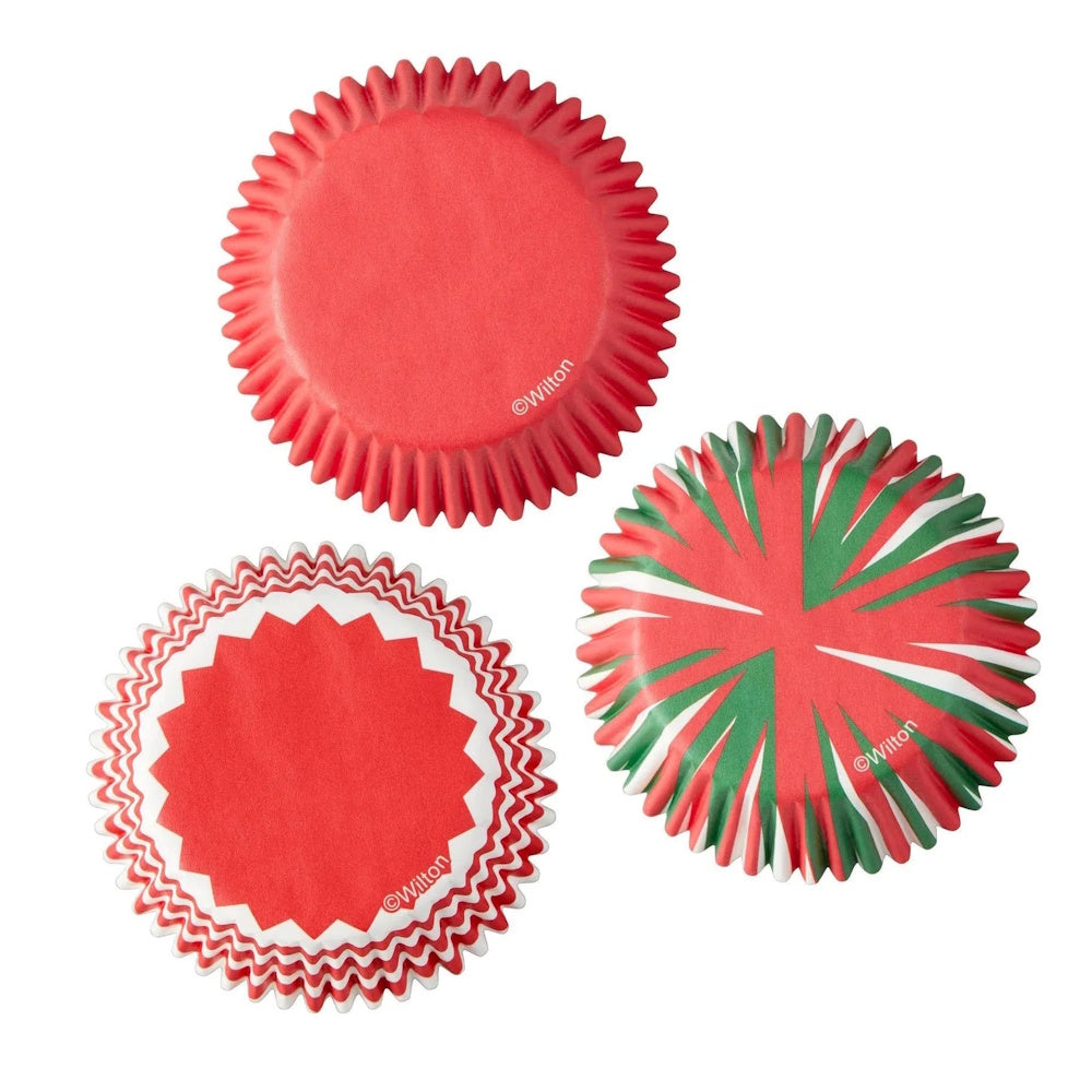 Wilton Holiday Swirl Cupcake Cases 24pk
