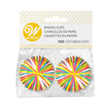 Wilton Mini Cupcake Cases - Colour Wheel 100pk