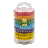 Wilton Mini Cupcake Cases - Primary 150pk