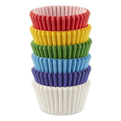 Wilton Mini Cupcake Cases - Primary 150pk