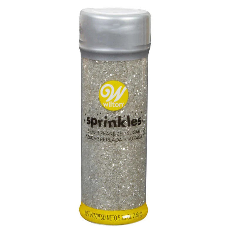 Wilton Pearlised Sugar - Silver