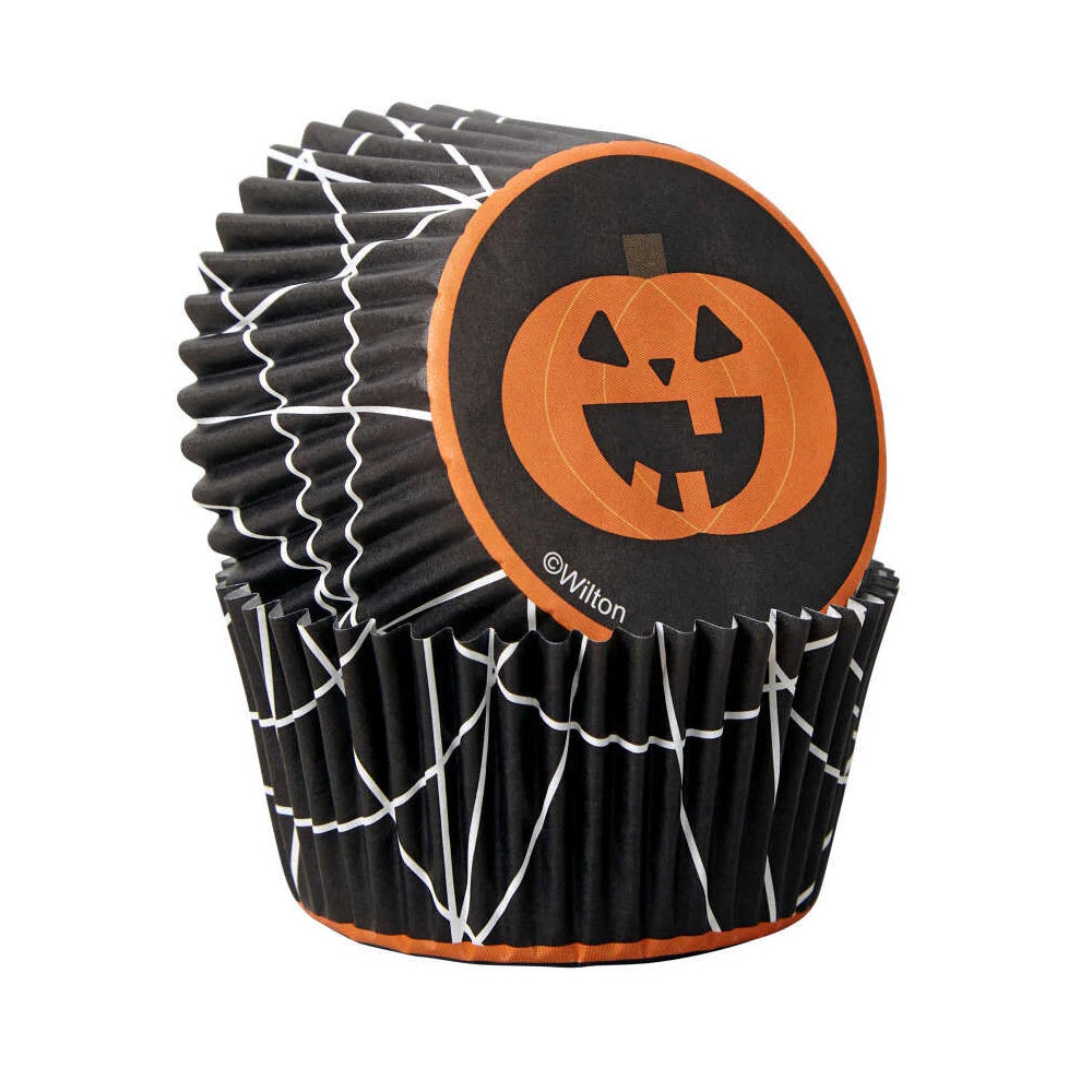 Wilton Pumpkin Cupcake Cases 75pk