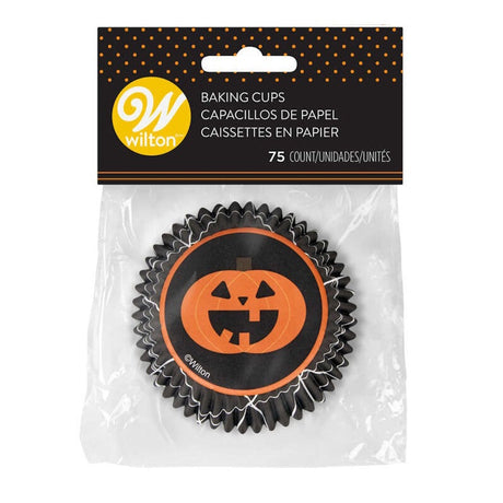 Wilton Pumpkin Cupcake Cases 75pk