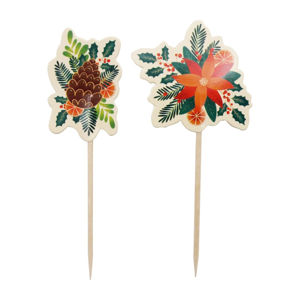 PME Winter Berries Cupcake Cases & Topper Set