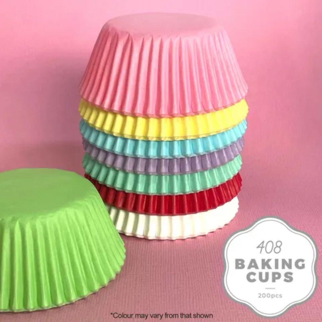 Wish Medium Cupcake Cases 200pk - Mixed
