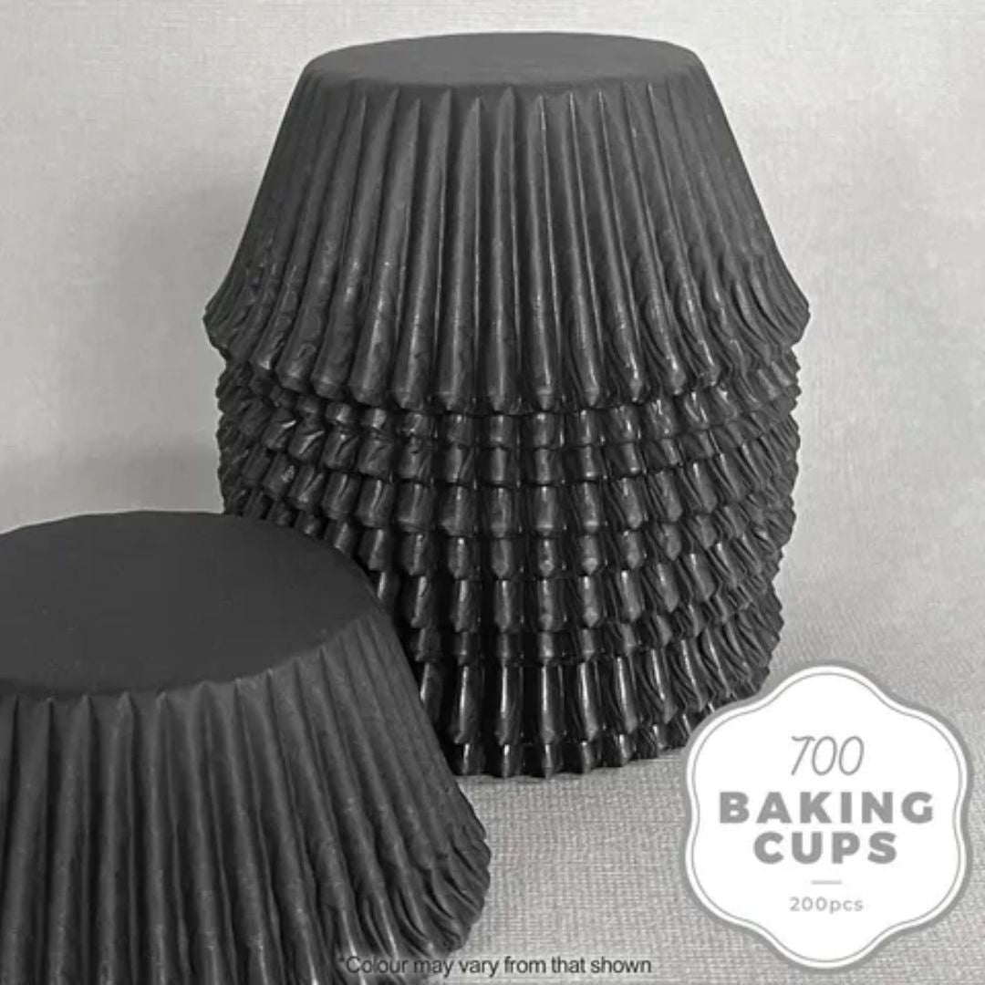 Wish Cupcake Cases 200pk - Black