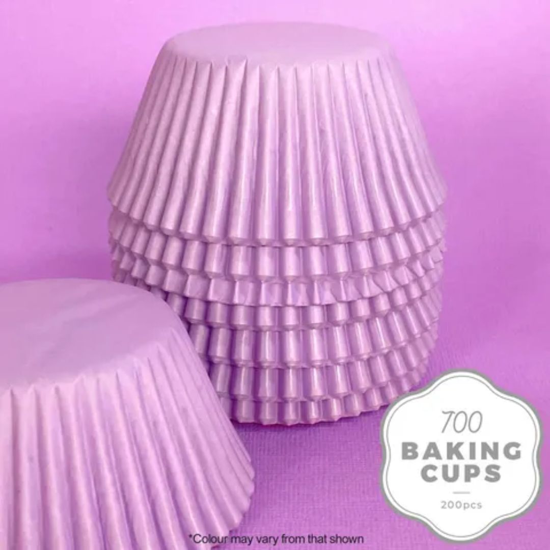 Wish Cupcake Cases 200pk - Lilac