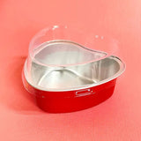 Wish Foil Heart Baking Cups 50pk - Red