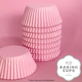 Wish Medium Cupcake Cases 200pk - Pastel Pink