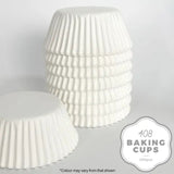 Wish Medium Cupcake Cases 200pk - White