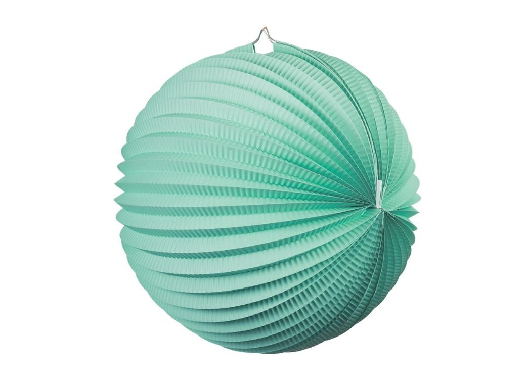 Accordion Lantern 35cm - Mint Green