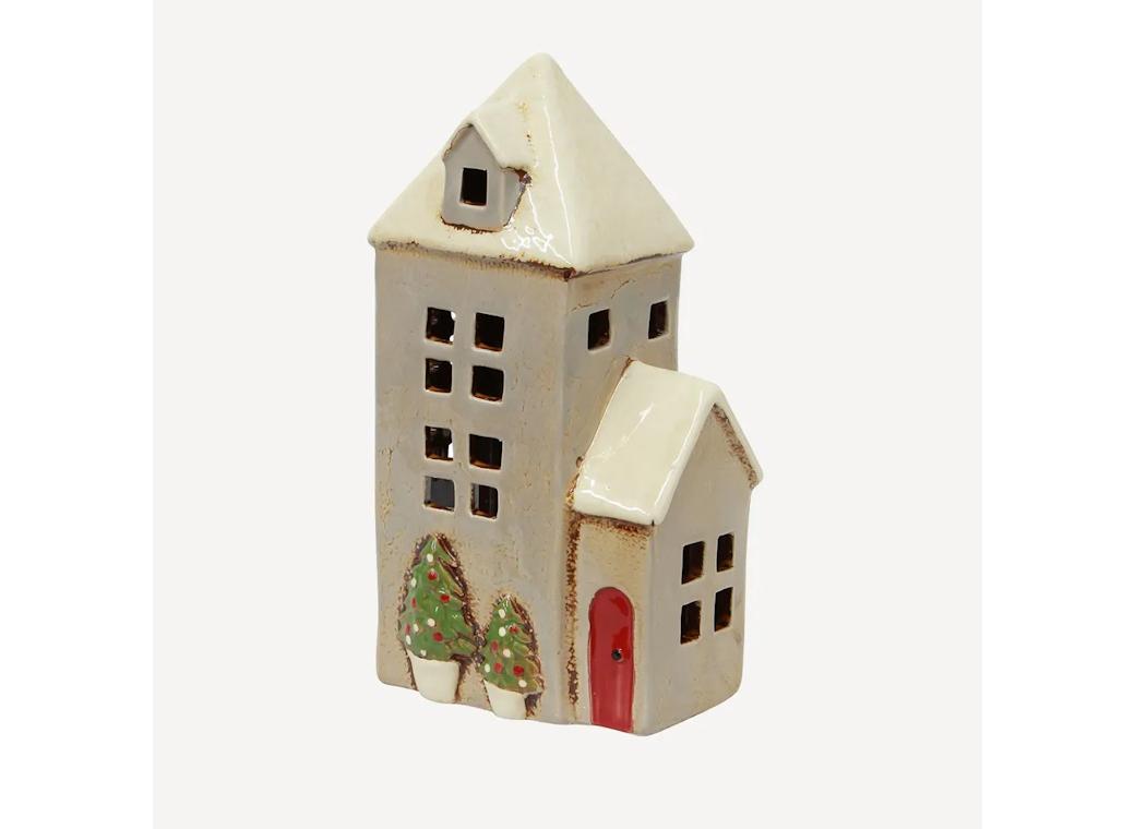 Alsace Tea Light Parish Christmas Stone