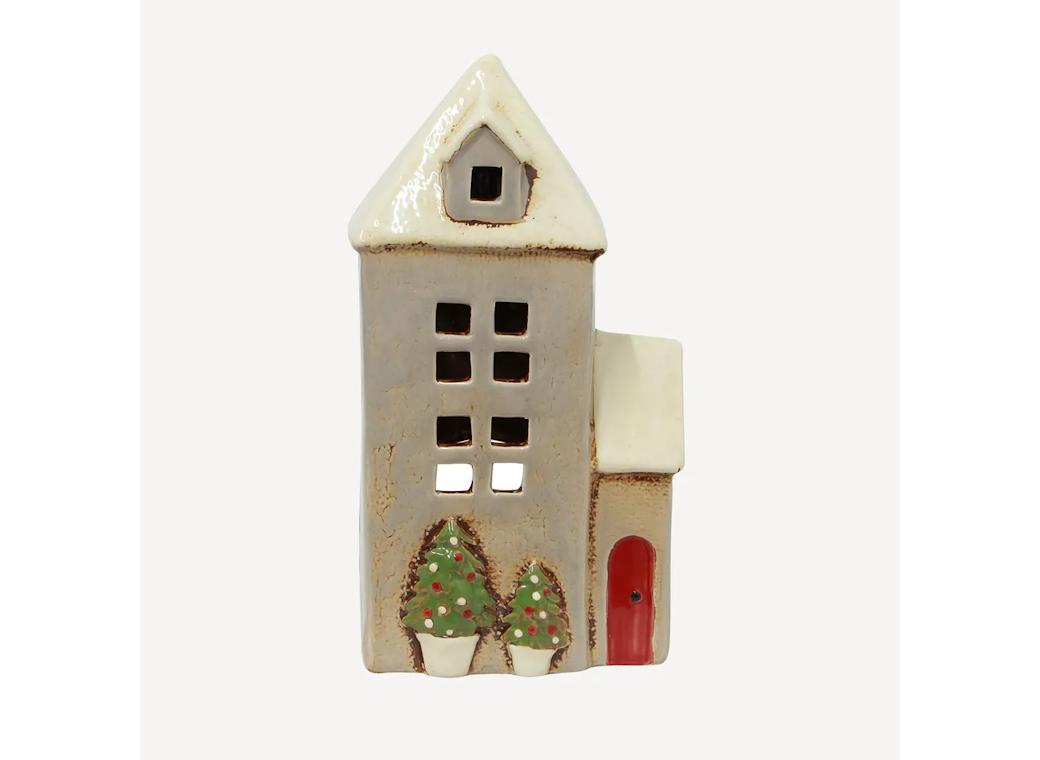Alsace Tea Light Parish Christmas Stone