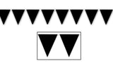 All Weather Bunting Flags - Black