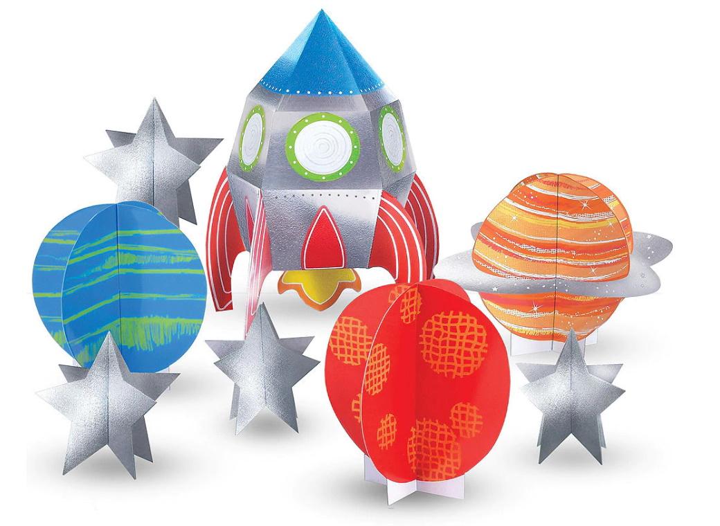 Blast Off Table Decorating Kit