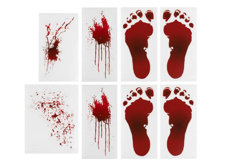 Bloody Footprints Floor Stickers