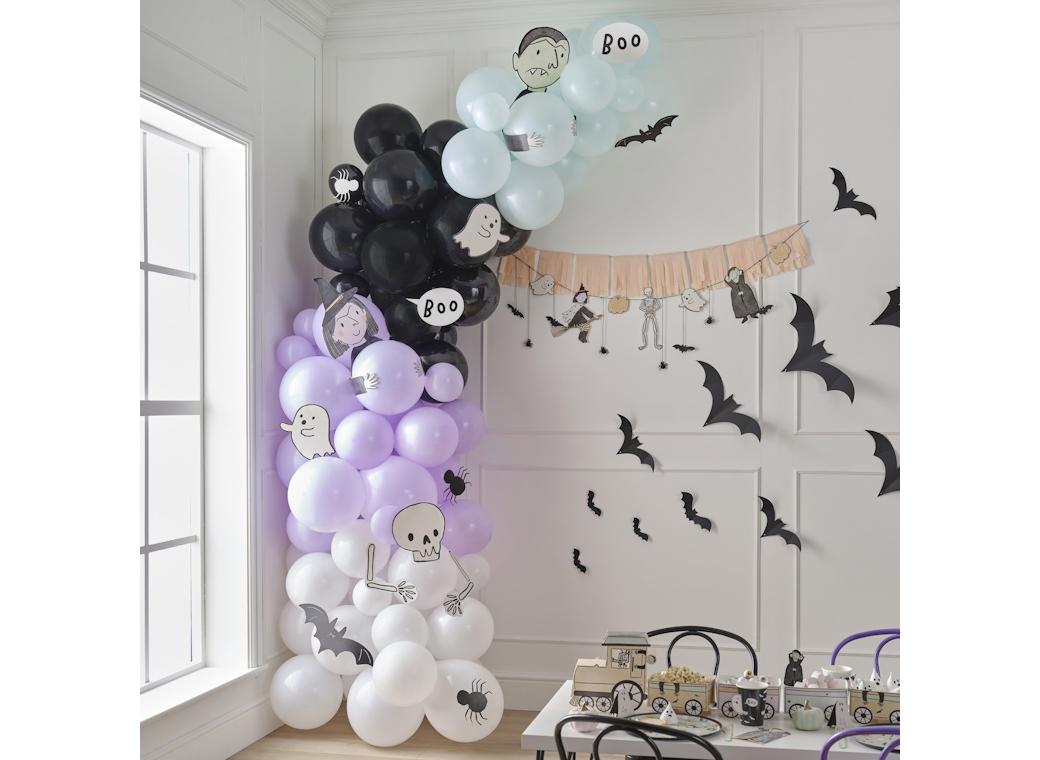 Boo Crew Balloon Arch with Characters – Sweet Pea Parties