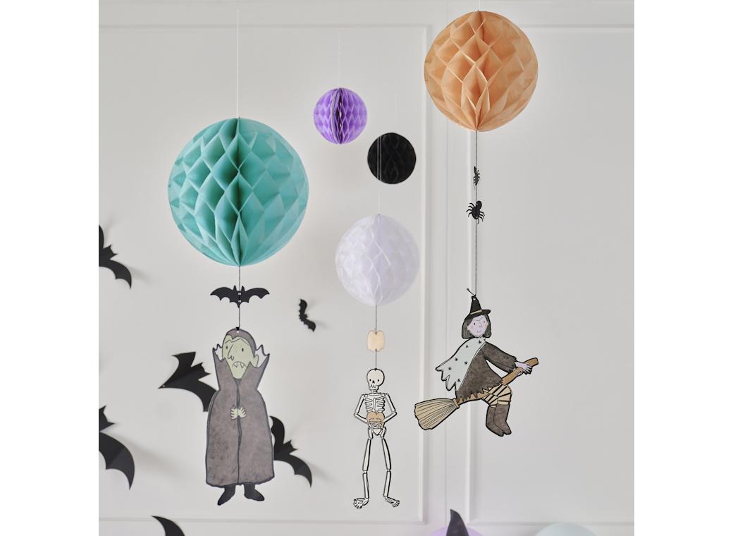 Boo Crew Halloween Hanging Decorations 5pk