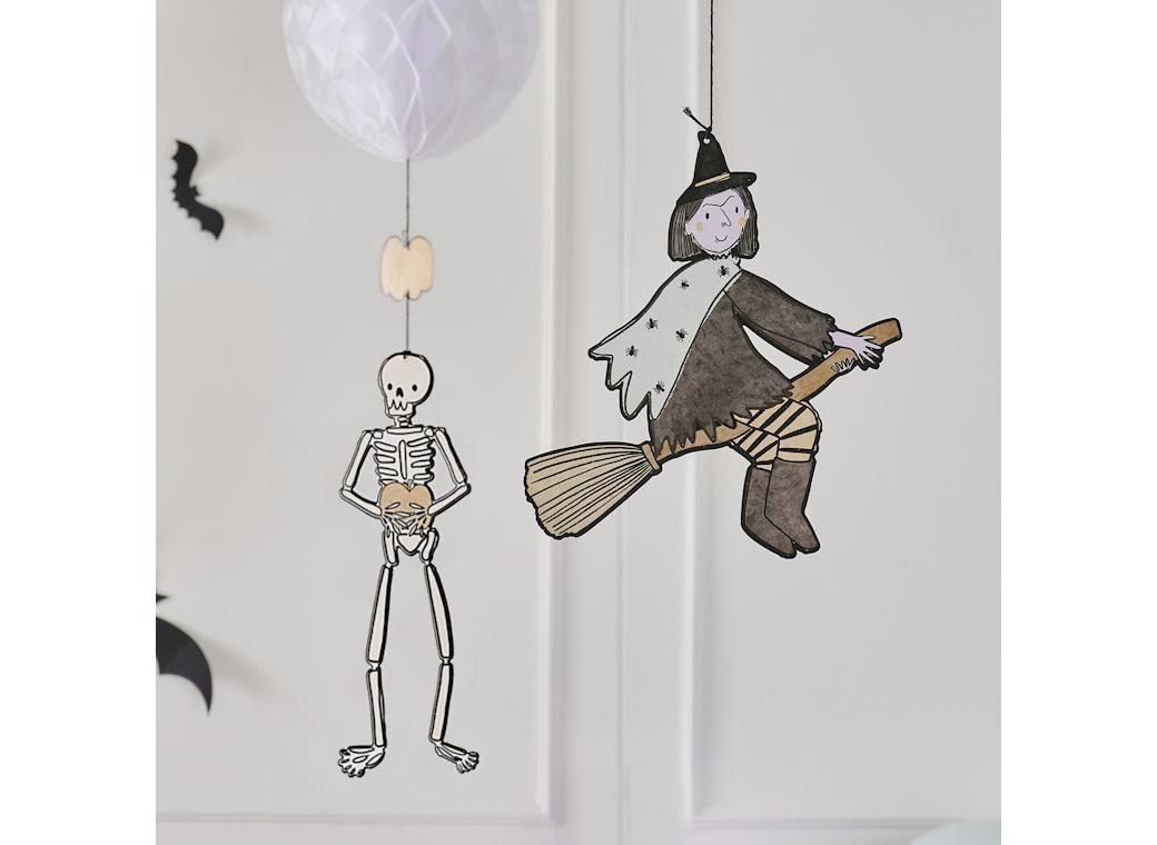 Boo Crew Halloween Hanging Decorations 5pk