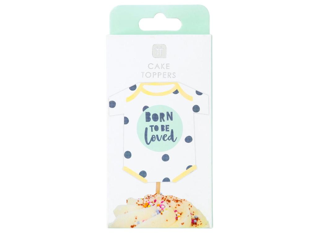 Born To Be Loved Cake Toppers
