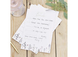 Bridal Bloom Advice for the Bride Cards