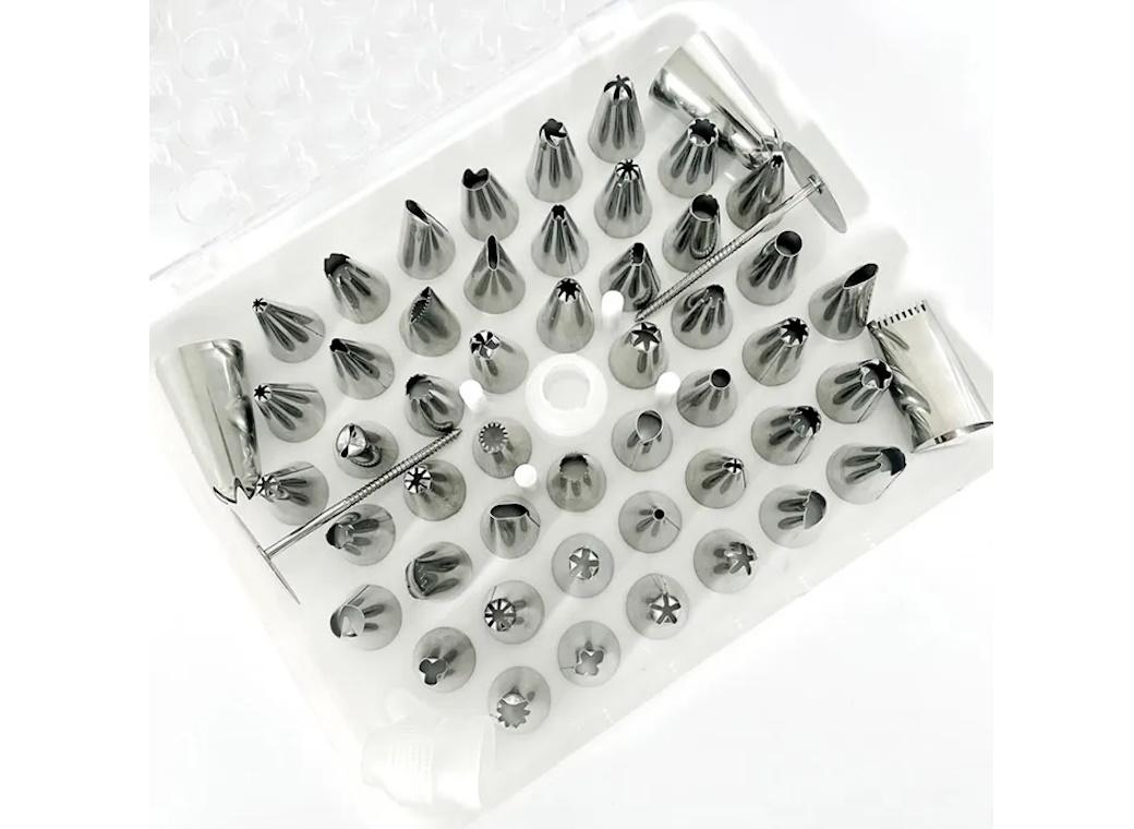 Cake Craft 56 Piece Master Piping Tip Set