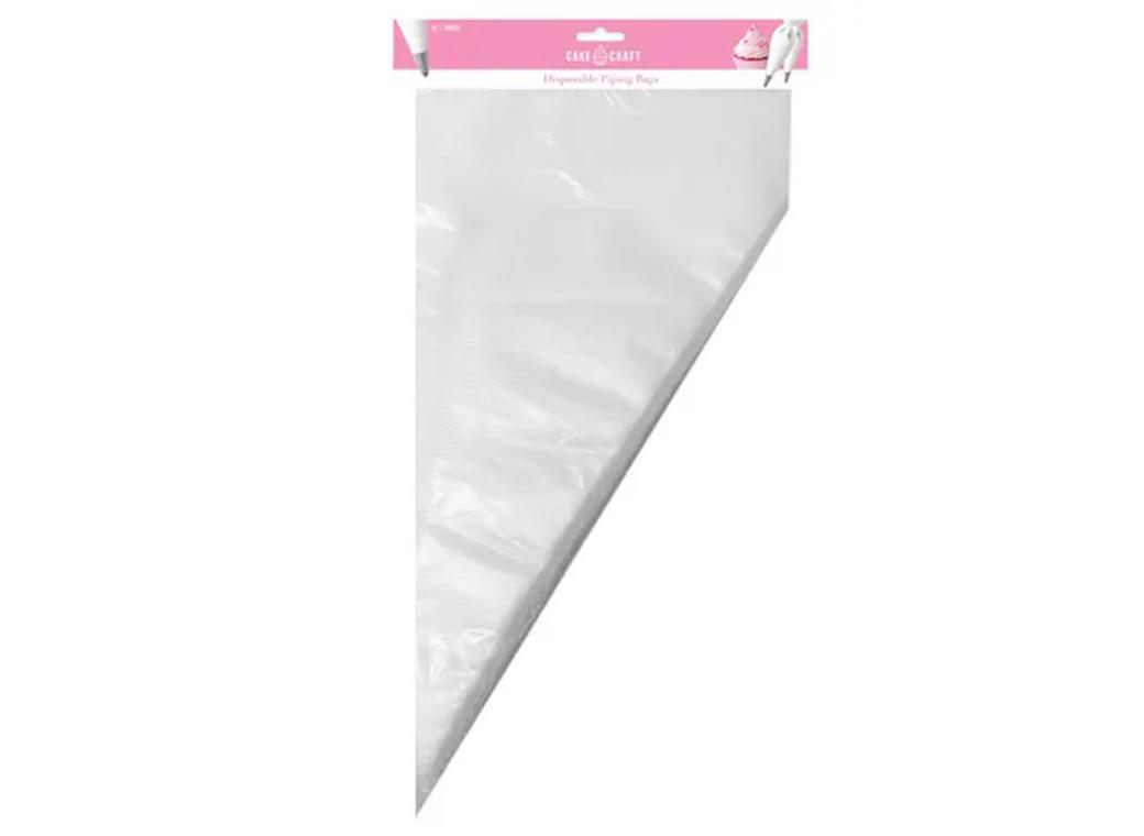 Cake Craft Disposable 18in Piping Bags 100pk